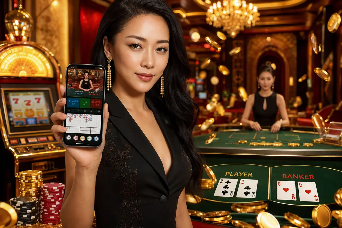 Play 11skm Live Casino Baccarat and Dragon Tiger